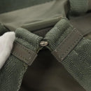 PRADA Backpack Nylon Green Auth 121476-15