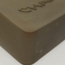 CHANEL Tote Bag Rubber Khaki CC Auth 121481-9