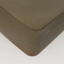 CHANEL Tote Bag Rubber Khaki CC Auth 121481-12