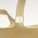 CHANEL Tote Bag Rubber Khaki CC Auth 121481-10