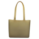 CHANEL Tote Bag Rubber Khaki CC Auth 121481-3