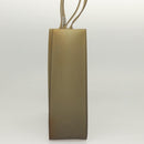 CHANEL Tote Bag Rubber Khaki CC Auth 121481-4