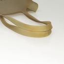 CHANEL Tote Bag Rubber Khaki CC Auth 121481-7