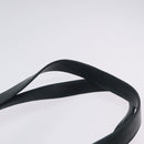 BALLY Shoulder Bag Leather Navy Gold Auth 121482-8