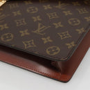 LOUIS VUITTON Monogram Porte Documents Bandouliere Bag M53338 Auth 121485-14