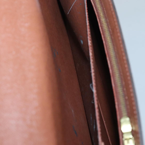 LOUIS VUITTON Monogram Porte Documents Bandouliere Bag M53338 Auth 121485