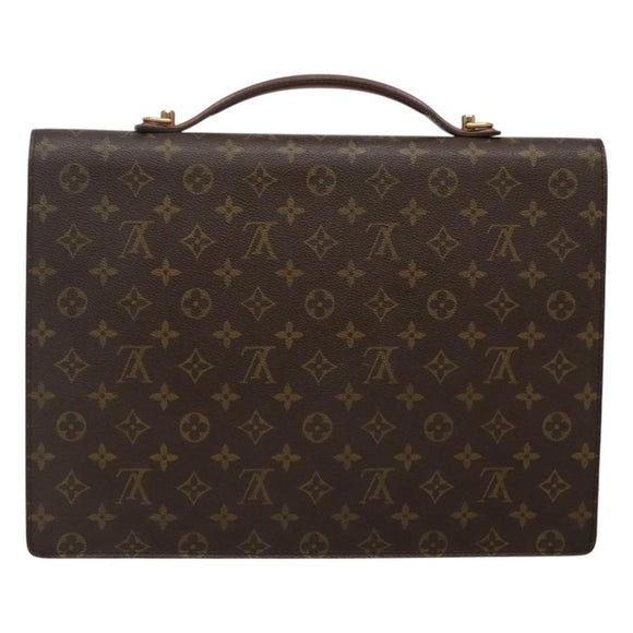 LOUIS VUITTON Monogram Porte Documents Bandouliere Bag M53338 Auth 121485