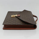 LOUIS VUITTON Monogram Porte Documents Bandouliere Bag M53338 Auth 121485-4