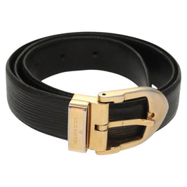 LOUIS VUITTON Epi Ceinture Belt 37.4"" Black M6832 LV Auth 121486