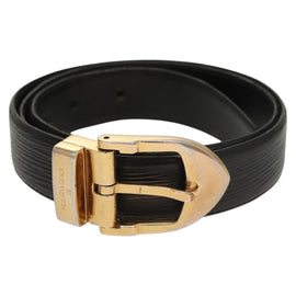 LOUIS VUITTON Epi Ceinture Belt 37.4"" Black M6832 LV Auth 121486 - 0