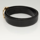 LOUIS VUITTON Epi Ceinture Belt 37.4"" Black M6832 LV Auth 121486-4