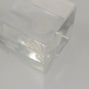 LOUIS VUITTON Paper Weight Glass Clear LV Auth 121487-10