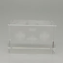 LOUIS VUITTON Paper Weight Glass Clear LV Auth 121487-6