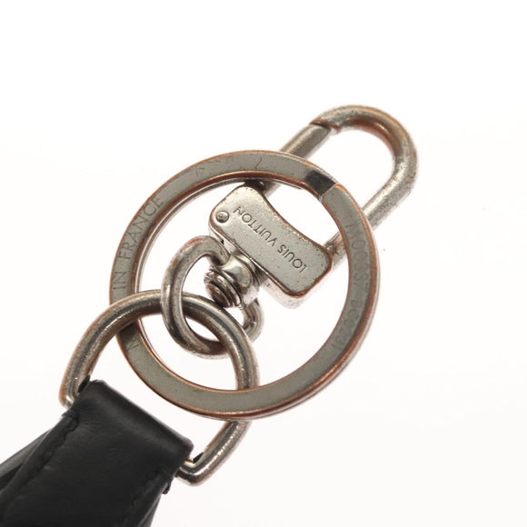 LOUIS VUITTON Monogram Eclipse Reverse Key Holder Capital LV M00337 Auth 121488