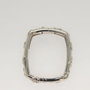 LOUIS VUITTON Bangle Bracelet Family metal Silver tone M63137 LV Auth 121493-6