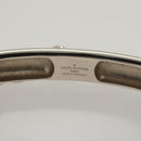 LOUIS VUITTON Bangle Bracelet Family metal Silver tone M63137 LV Auth 121493-8
