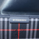 BURBERRY Nova Check Day Planner Cover Canvas Navy Auth 121494-9
