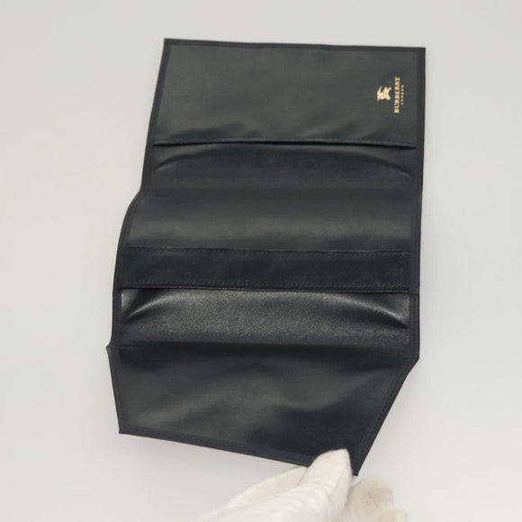 BURBERRY Nova Check Day Planner Cover Canvas Navy Auth 121494