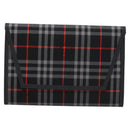 BURBERRY Nova Check Day Planner Cover Canvas Navy Auth 121494-13
