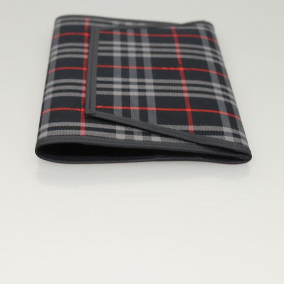 BURBERRY Nova Check Day Planner Cover Canvas Navy Auth 121494