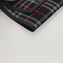 BURBERRY Nova Check Day Planner Cover Canvas Navy Auth 121494-7