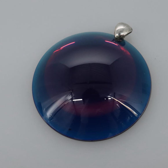 Baccarat Ring Glass 4Set Orange Green Auth 121496