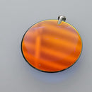 Baccarat Ring Glass 4Set Orange Green Auth 121496-12