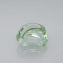 Baccarat Ring Glass 4Set Orange Green Auth 121496-23