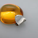 Baccarat Ring Glass 4Set Orange Green Auth 121496-28