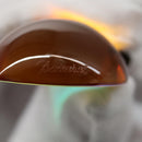 Baccarat Ring Glass 4Set Orange Green Auth 121496-30