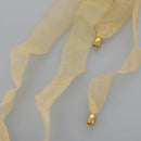 Baccarat Ring Glass 4Set Orange Green Auth 121496-4