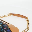 LOUIS VUITTON Monogram Multicolor Judy MM Hand Bag 2Way M40256 LV Auth 121498M-15