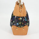LOUIS VUITTON Monogram Multicolor Judy MM Hand Bag 2Way M40256 LV Auth 121498M-4
