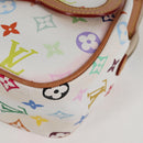 LOUIS VUITTON Monogram Multicolor Gracie MM Bag White M92590 LV Auth 121499SV-17