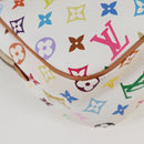 LOUIS VUITTON Monogram Multicolor Gracie MM Bag White M92590 LV Auth 121499SV-18