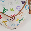 LOUIS VUITTON Monogram Multicolor Gracie MM Bag White M92590 LV Auth 121499SV-19