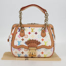 LOUIS VUITTON Monogram Multicolor Gracie MM Bag White M92590 LV Auth 121499SV-12