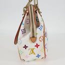 LOUIS VUITTON Monogram Multicolor Gracie MM Bag White M92590 LV Auth 121499SV-3