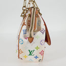 LOUIS VUITTON Monogram Multicolor Gracie MM Bag White M92590 LV Auth 121499SV-4