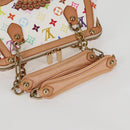 LOUIS VUITTON Monogram Multicolor Gracie MM Bag White M92590 LV Auth 121499SV-7