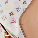 LOUIS VUITTON Monogram Multicolor Petit Noe Bag White M42229 LV Auth 121500AM-18