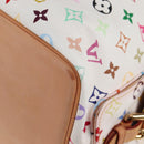 LOUIS VUITTON Monogram Multicolor Petit Noe Bag White M42229 LV Auth 121500AM-19