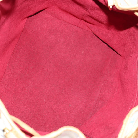 LOUIS VUITTON Monogram Multicolor Petit Noe Bag White M42229 LV Auth 121500AM