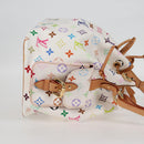 LOUIS VUITTON Monogram Multicolor Petit Noe Bag White M42229 LV Auth 121500AM-4