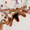 LOUIS VUITTON Monogram Multicolor Petit Noe Bag White M42229 LV Auth 121500AM-6