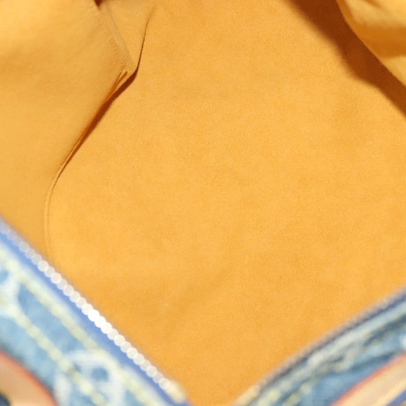 LOUIS VUITTON Monogram Denim Neo Speedy Hand Bag Blue M95019 LV Auth 121503SV