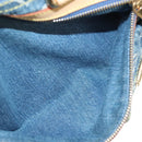 LOUIS VUITTON Monogram Denim Neo Speedy Hand Bag Blue M95019 LV Auth 121503SV-25