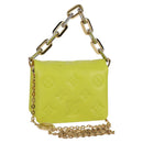 LOUIS VUITTON Monogram Emboss Coussin Belt Bag Bag Leather 2way LV Auth 121504SM-1