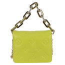 LOUIS VUITTON Monogram Emboss Coussin Belt Bag Bag Leather 2way LV Auth 121504SM-13