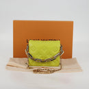 LOUIS VUITTON Monogram Emboss Coussin Belt Bag Bag Leather 2way LV Auth 121504SM-12